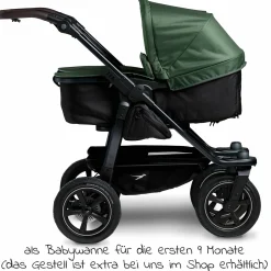 Kombi-Einheit (1 x Wanne / Sitz) für Duo 2 - Olive - Kollektion 2025