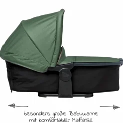 Kombi-Einheit (1 x Wanne / Sitz) für Duo 2 - Olive - Kollektion 2025