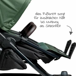 Kombi-Einheit (1 x Wanne / Sitz) für Duo 2 - Olive - Kollektion 2025