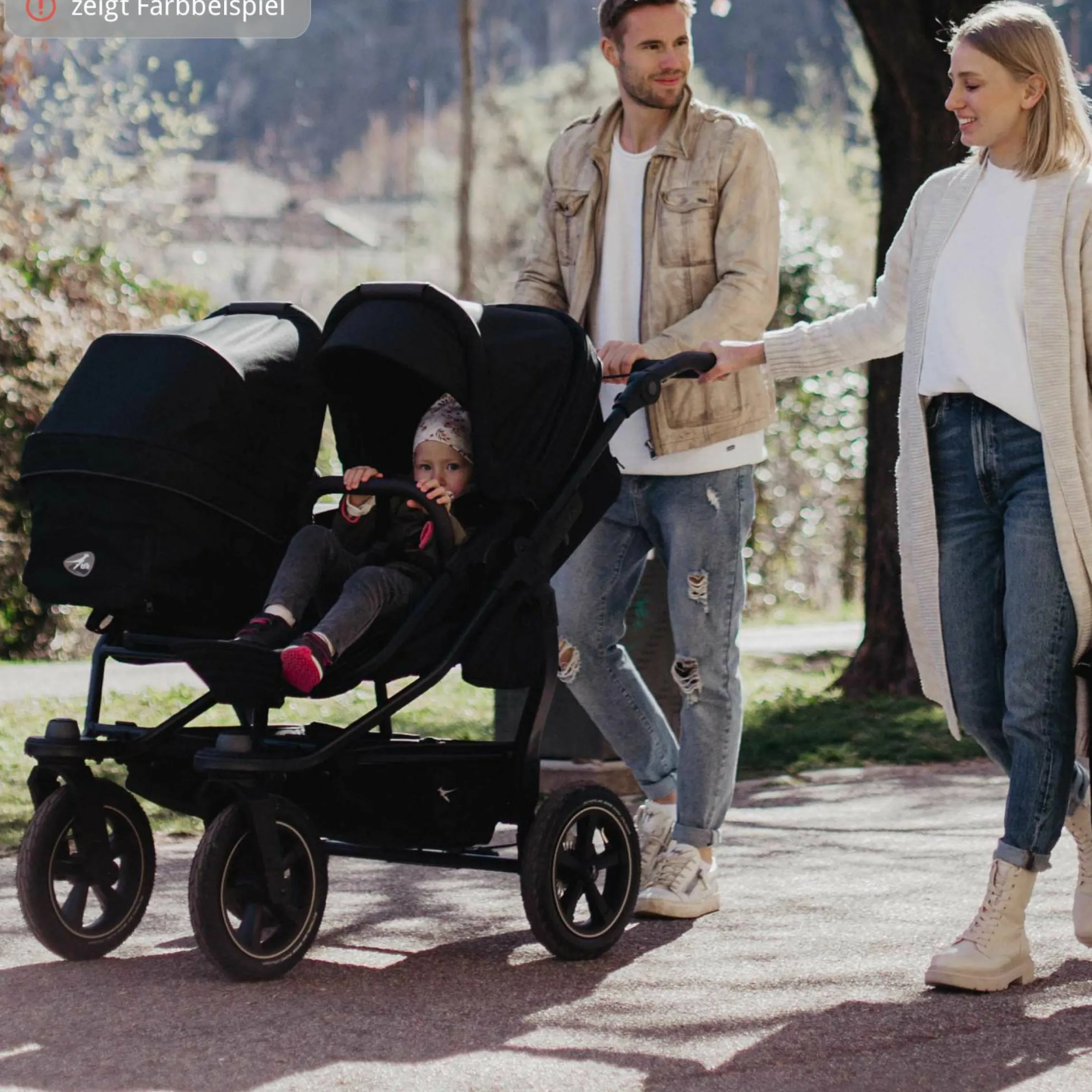 Kombi-Einheit (1 x Wanne / Sitz) für Duo 2 - Olive - Kollektion 2025