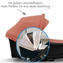 Kombi-Einheit (Wanne & Sitz) für Mono 3/4 & Pro - Lachs - Kollektion 2025
