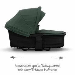Kombi-Einheit (Wanne & Sitz) für Mono 3/4 & Pro - Olive - Kollektion 2025
