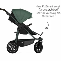 Kombi-Einheit (Wanne & Sitz) für Mono 3/4 & Pro - Olive - Kollektion 2025