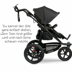 Kombi-Einheit (Wanne & Sitz) für Pro - Anthrazit - Kollektion 2024