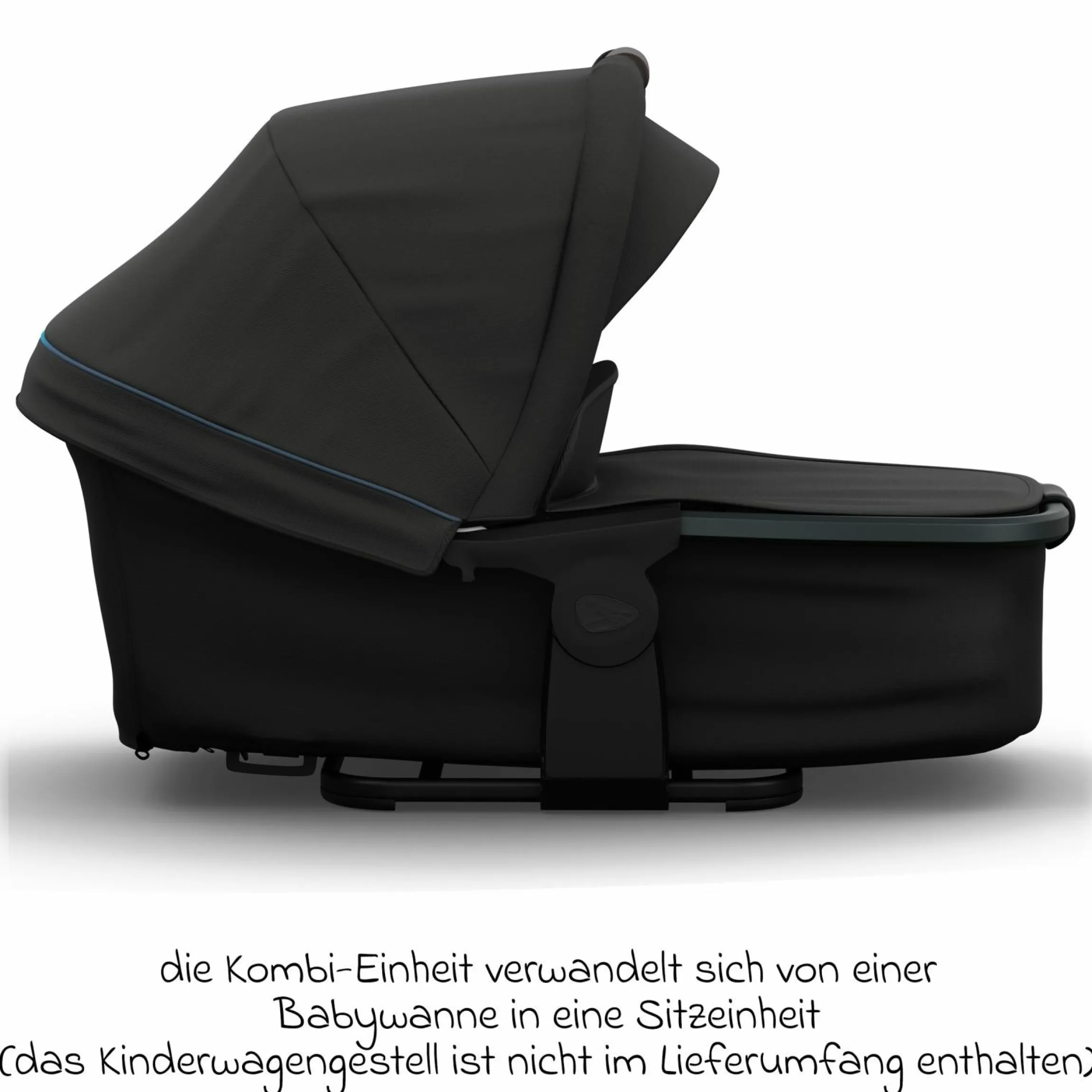 Kombi-Einheit (Wanne & Sitz) für Mono 3/4 & Pro - Anthrazit - Kollektion 2025