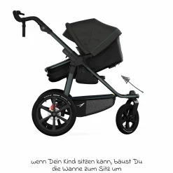 Kombi-Einheit (Wanne & Sitz) für Mono 3/4 & Pro - Anthrazit - Kollektion 2025