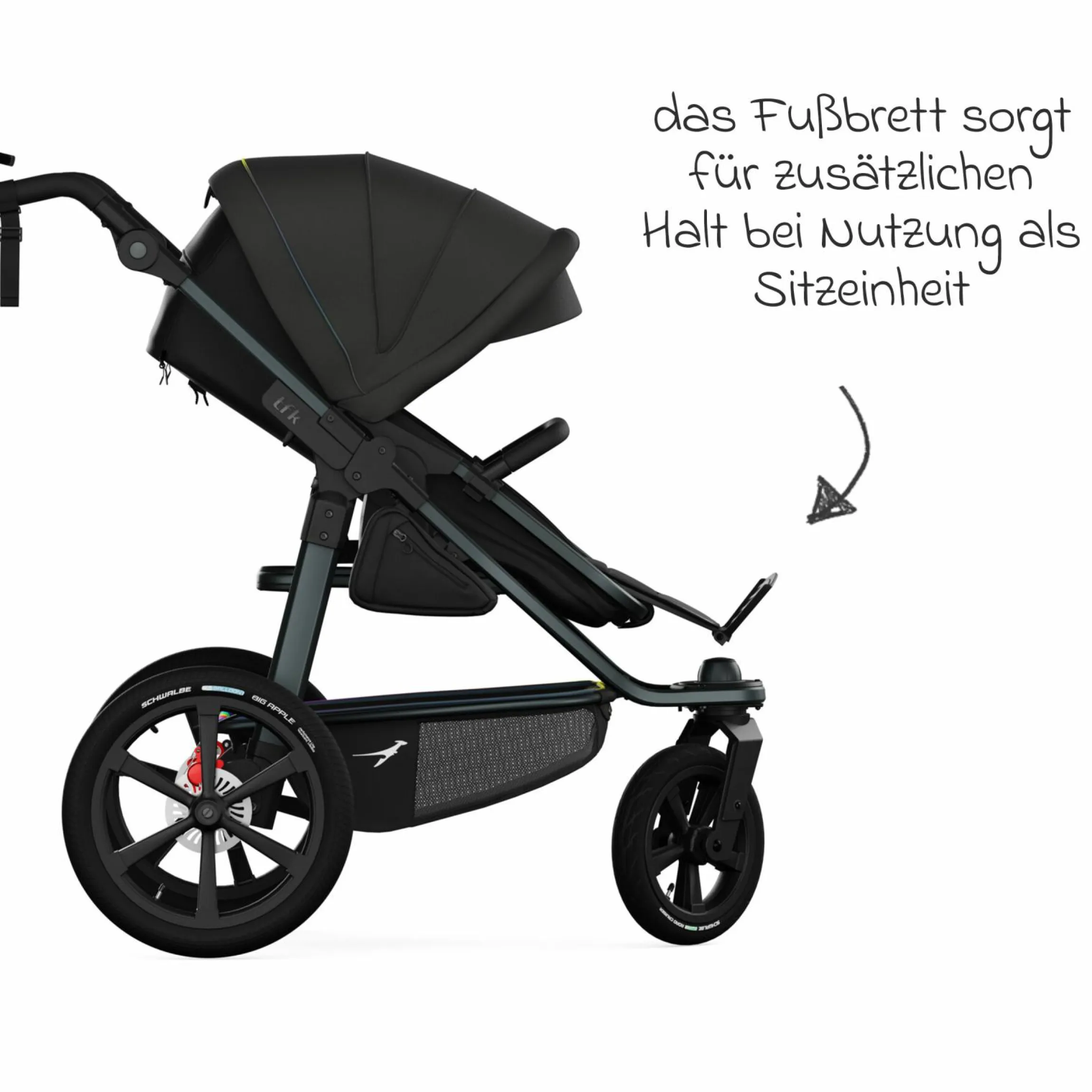 Kombi-Einheit (Wanne & Sitz) für Mono 3/4 & Pro - Anthrazit - Kollektion 2025