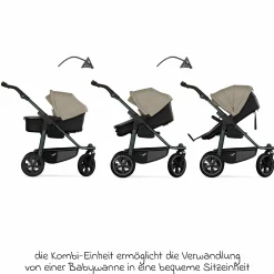Kombi-Einheit (Wanne & Sitz) für Mono 3/4 & Pro - Sand - Kollektion 2025