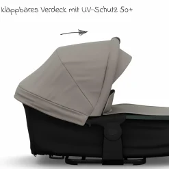 Kombi-Einheit (Wanne & Sitz) für Mono 3/4 & Pro - Sand - Kollektion 2025