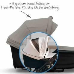 Kombi-Einheit (Wanne & Sitz) für Mono 3/4 & Pro - Sand - Kollektion 2025