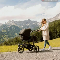Kombi-Einheit (Wanne & Sitz) für Mono 2 - Premium Grau