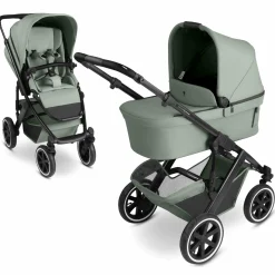 Kombi-Kinderwagen Salsa 5 Air inkl. Babywanne & Sportsitz - Pine - Kollektion 2025