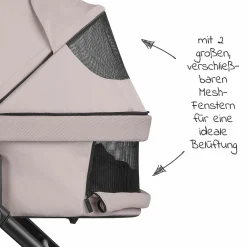 Kombi-Kinderwagen Salsa 4 Air - inkl. Babywanne & Sportsitz - Pure Edition - Berry - Kollektion 2024