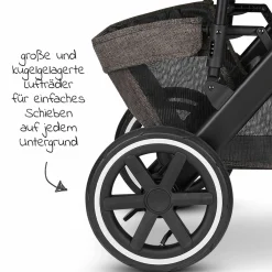 Kombi-Kinderwagen Salsa 4 Air - Sportsitz (ohne Babywanne) - Fashion Edition - Braid