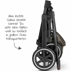 Kombi-Kinderwagen Salsa 4 Air - Sportsitz (ohne Babywanne) - Fashion Edition - Braid