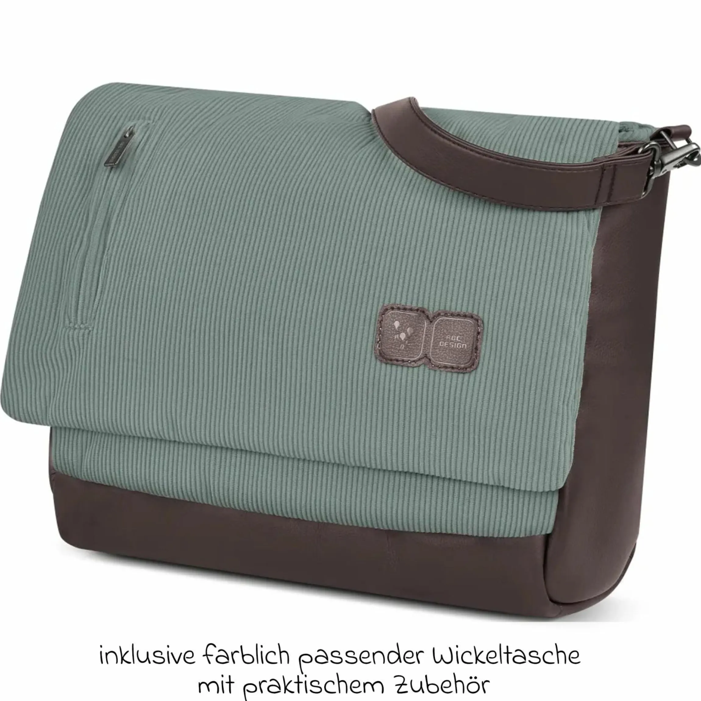 Kombi-Kinderwagen Salsa 4 Air - inkl. Babywanne & Sportsitz mit Wickeltasche & XXL Zubehörpaket - Aloe
