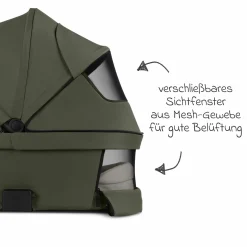 Kombi-Kinderwagen Samba 2 inkl. Babywanne & Sportsitz mit XXL-Zubehörpaket - Pure - Avocado - Kollektion 2025