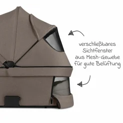 Kombi-Kinderwagen Samba 2 inkl. Babywanne & Sportsitz mit XXL-Zubehörpaket - Pure - Nature - Kollektion 2025