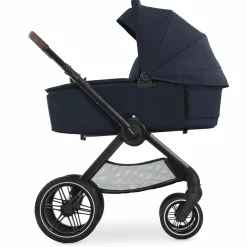 Kombi-Kinderwagen Walk N Care Set inkl. Babywanne, Sportsitz, Beindecke und Getränkehalter (bis 22kg belastbar) - Dark Blue
