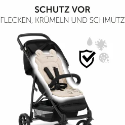 Komfort Sitzauflage für Buggy und Kinderwagen  - Disney - Winnie the Pooh Beige