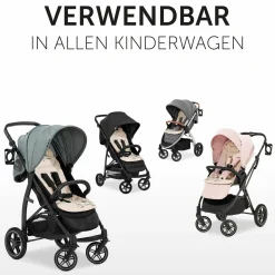 Komfort Sitzauflage für Buggy und Kinderwagen - Disney - Winnie the Pooh Beige