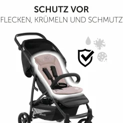 Komfort Sitzauflage für Buggy und Kinderwagen  - Disney - Bambi Rose
