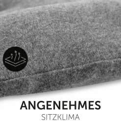 Komfort Sitzauflage für Buggy und Kinderwagen - Charcoal