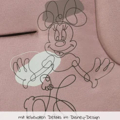 Komfort Sitzauflage für Buggy und Kinderwagen  - Disney - Minnie Mouse Rose