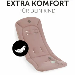 Komfort Sitzauflage für Buggy und Kinderwagen  - Disney - Minnie Mouse Rose