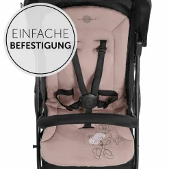 Komfort Sitzauflage für Buggy und Kinderwagen  - Disney - Minnie Mouse Rose