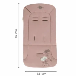 Komfort Sitzauflage für Buggy und Kinderwagen  - Disney - Minnie Mouse Rose