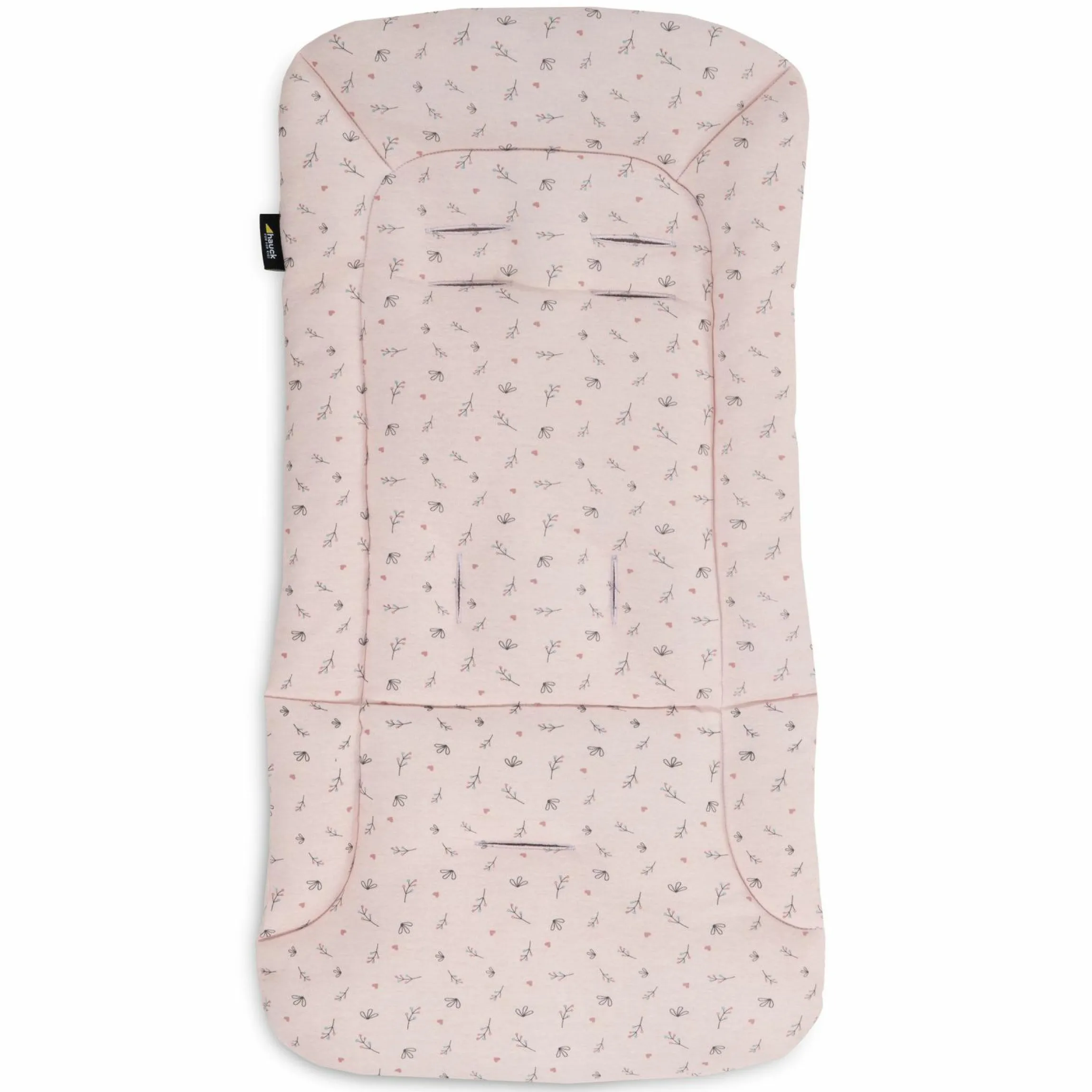 Komfort Sitzauflage für Buggy und Kinderwagen - Flowers Rose
