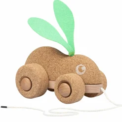 Kork-Nachziehtier Hopping Bunny