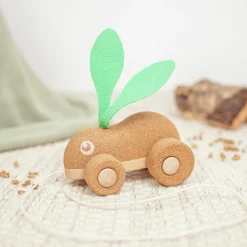 Kork-Nachziehtier Hopping Bunny