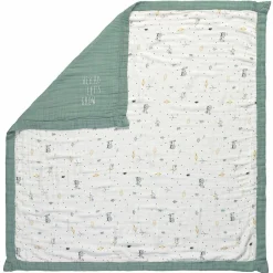 Krabbel- & Kuscheldecke Heavenly Soft - Bambus 100 x 100 cm - Garden Explorer