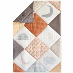 Krabbeldecke Organic 95 x 135 cm - Wild Patch