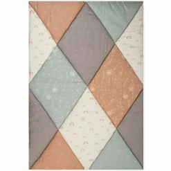 Krabbeldecke Organic 96 x 135 cm - Patchwork