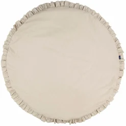 Krabbeldecke Rund - Organic Cotton 100 cm - Volant