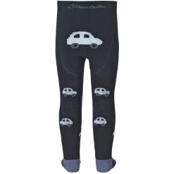 Krabbelstrumpfhose Auto - Marine - Gr. 86