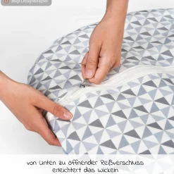 Kugelschlafsack Mäxchen Light - Jersey - Sternenhimmel - Gr. 70