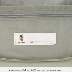 Kulturtasche Mini Washbag - Happy Prints - Light Olive