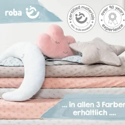 Kuschel- und Dekorkissen Wolke - Roba Styl - Rosa Mauve