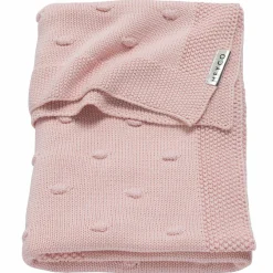 Kuscheldecke 75 x 100 cm - Knots - Rosa