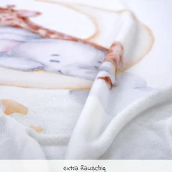 Kuscheldecke 75 x 100 cm - Sleeping on the moon