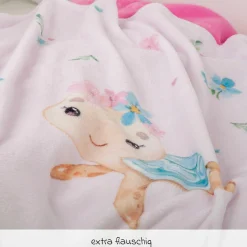 Kuscheldecke 75 x100 cm - Little Turtle