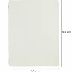 Kuscheldecke Bambus 75 x 100 cm - Ajour - Offwhite