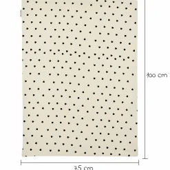 Kuscheldecke Musselin 75x100 cm - Sweet Heart - Soft Sand