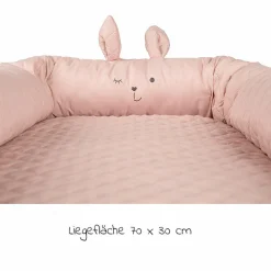 Kuschelnest Baby-Lounge - Roba Style Lily - Rosa Mauve