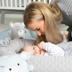 Kuschelnest Baby-Lounge - Roba Style Sammy - Silbergrau