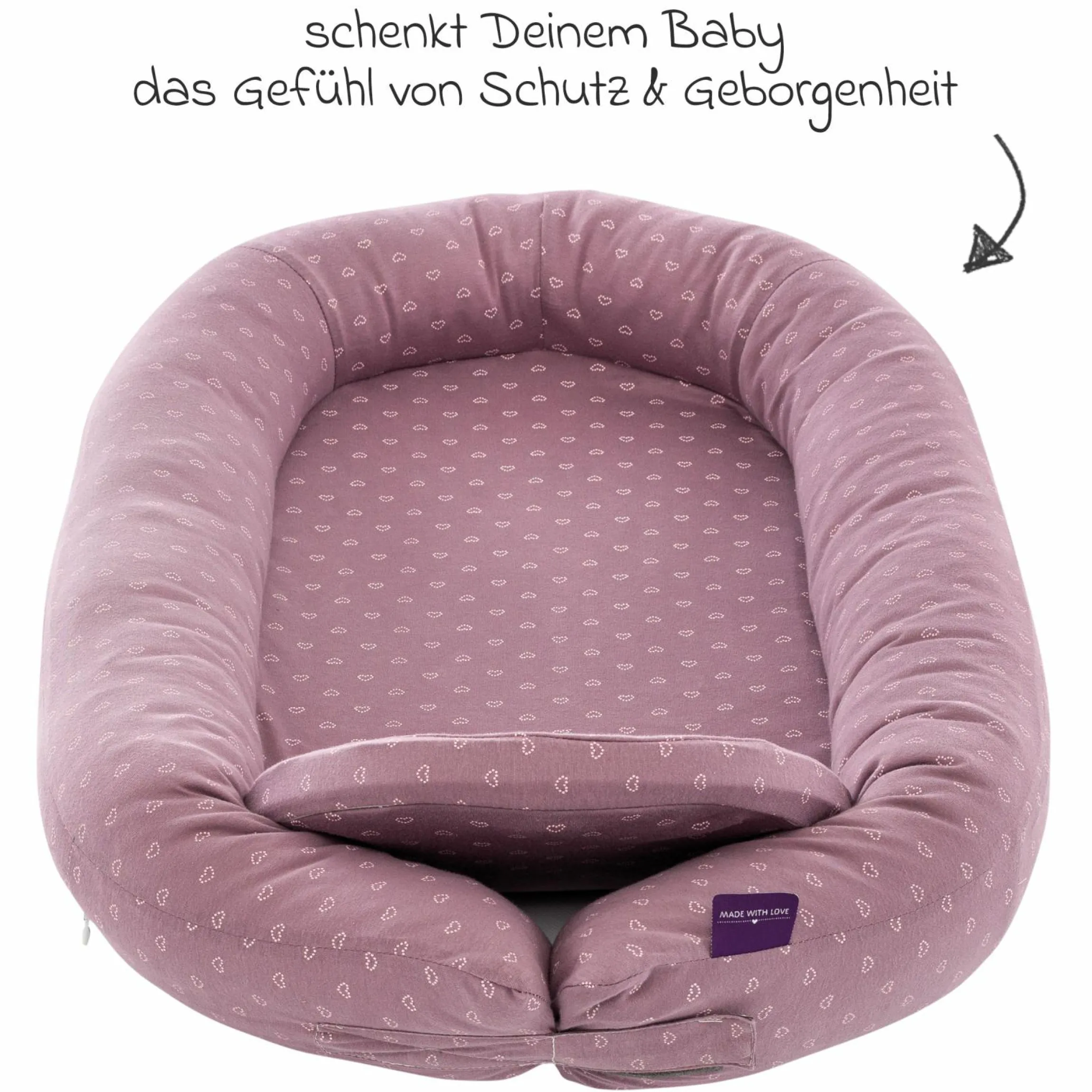 Kuschelnest Home Comfort mit Softschaummatratze - Heartsome